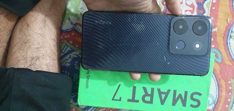 infinix smart 7 with box sealed phone 1