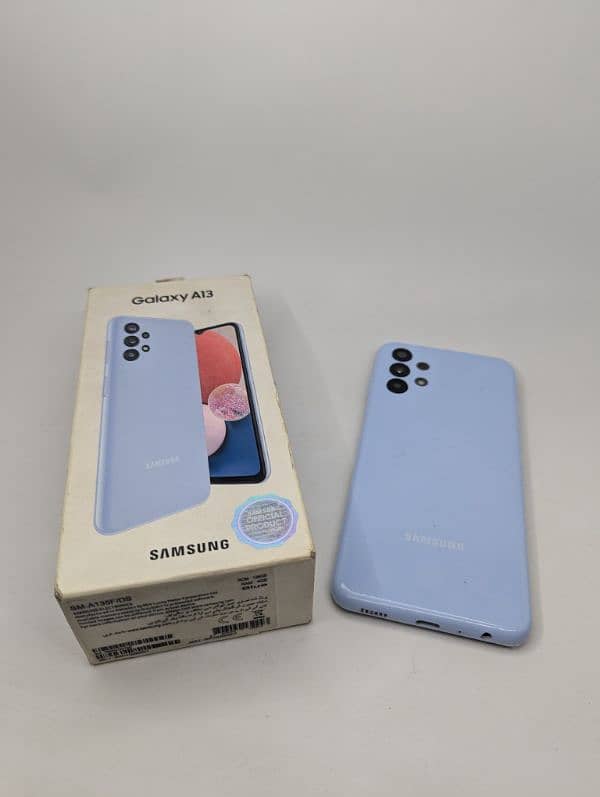 Samsung Galaxy A13 4/128 GB with box 10/10 Condition 0