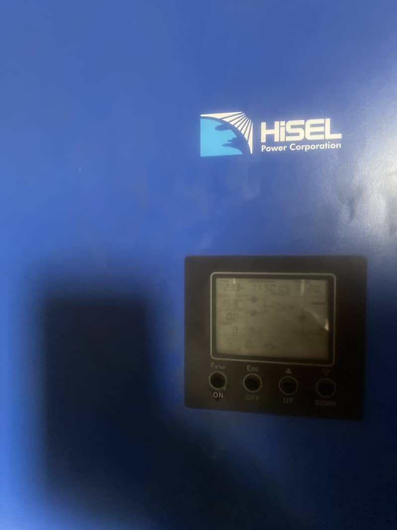 Hisel 10kwa inverter hybrid on grid or off grid use 0