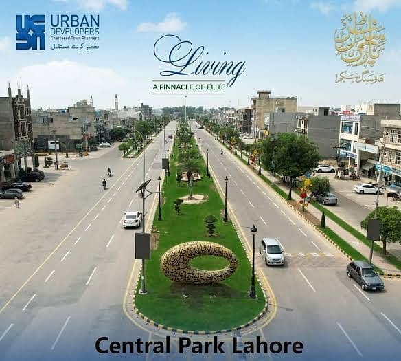 A BLOCK 10 Marla Residential Plot Available For Sale Central Park Housing Scheme 1