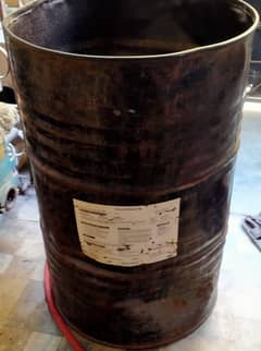 iron drum of 220 to 230 kg. With Null attach drum