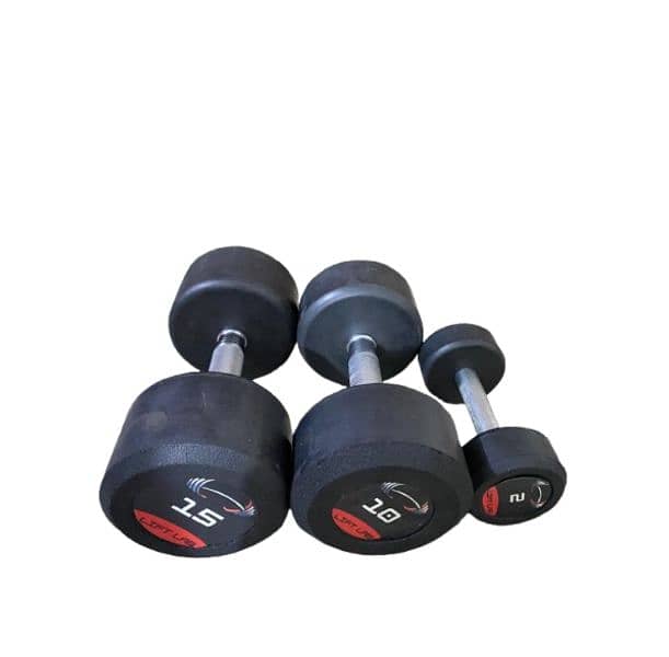 High quality dumbells Available only at 320/ Kg, range from 1-30 kg. . 7