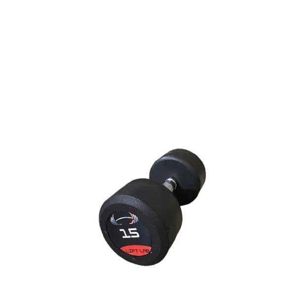 High quality dumbells Available only at 320/ Kg, range from 1-30 kg. . 8