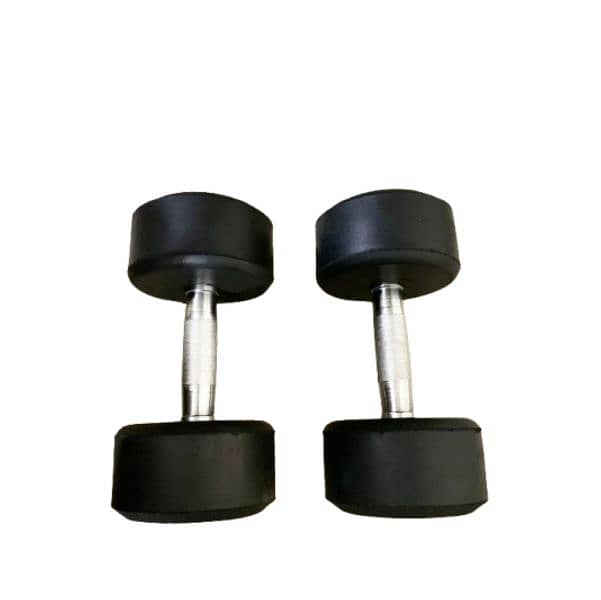 High quality dumbells Available only at 320/ Kg, range from 1-30 kg. . 11