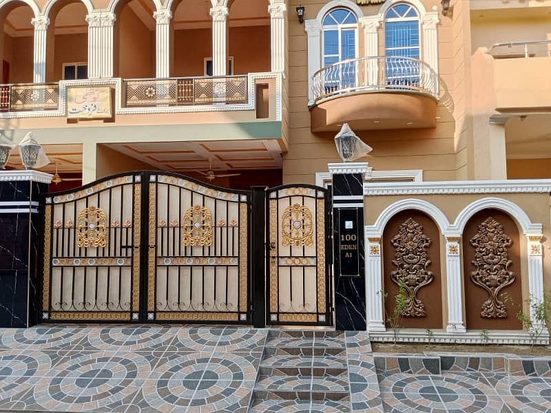 8 Marla House For sale In Eden Boulevard Housing Scheme Lahore 0