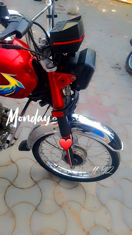 Honda CD 70 Model 20/21 For sale in Nathwala 1