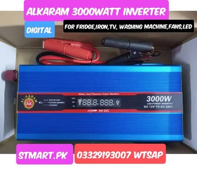 Alkaram Inverter 3kw 3000 watt  ups fridge ac freezer