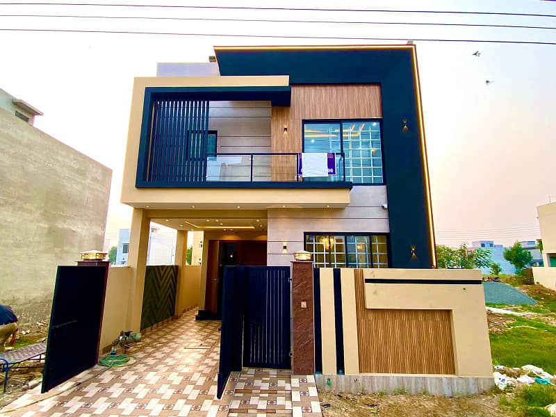 5 Marla Brand New Ultra Modern Design House For Sale In DHA RAHBAR Phase 11 Sector 2 0