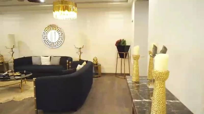 Full Furnished 2 Bed Luxury Apartment For Rent at Secured Location In Gulberg 9