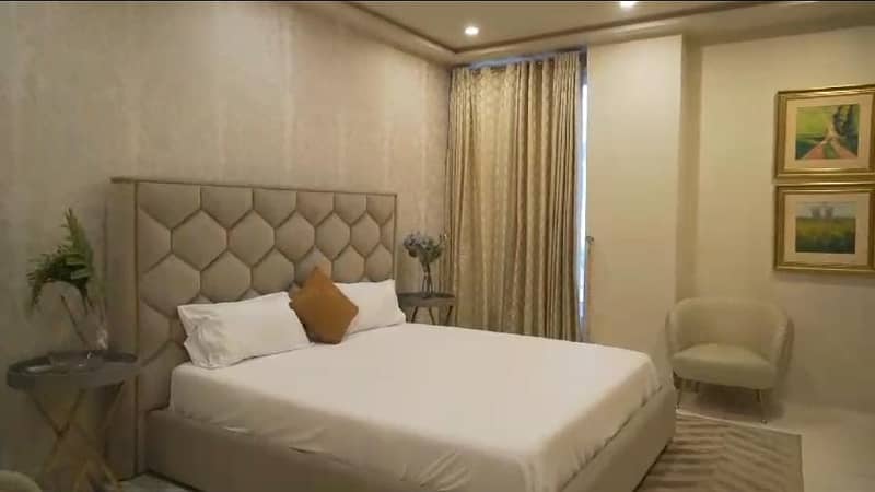 Full Furnished 2 Bed Luxury Apartment For Rent at Secured Location In Gulberg 12