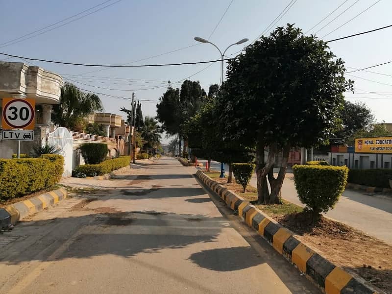 5marla corner plot for sale in Al haram city Rawalpindi 3