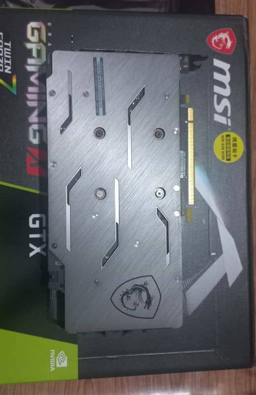 MSI GTX1660 SUPER GAMING X GRAPHICS CARD 1