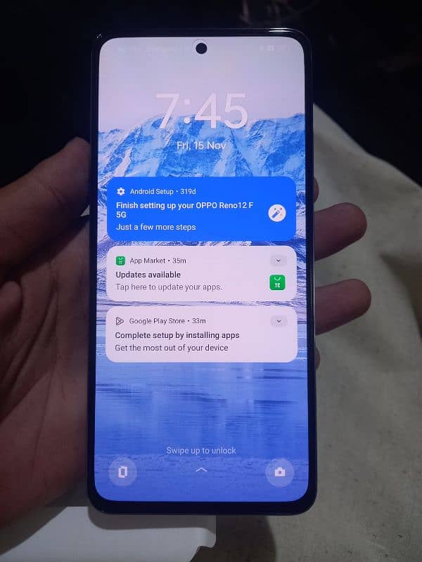 oppo reno 5g 12/256 just box open 1