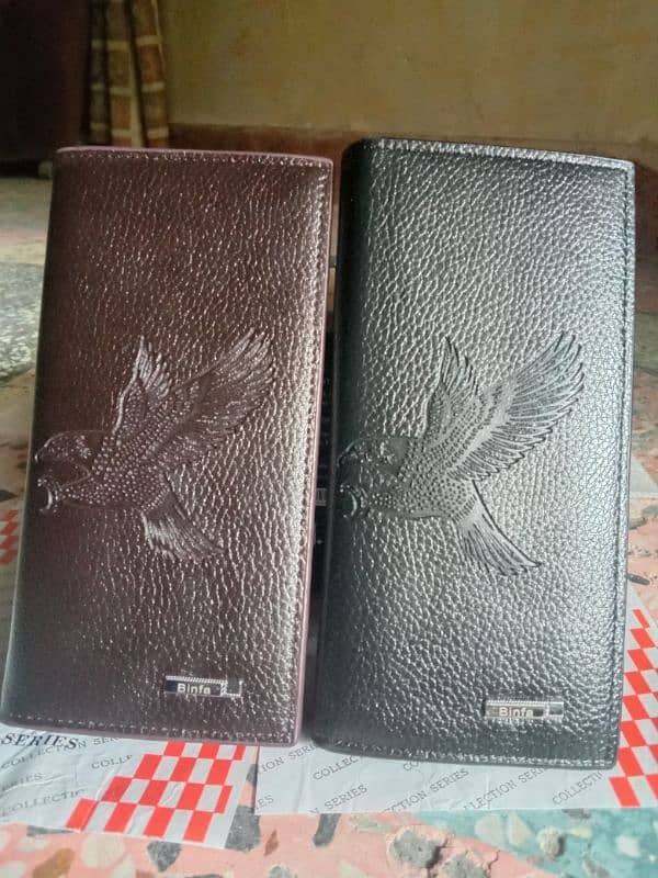 New Men's long style Pu Leather wallets Multi Card slots purse holder 4