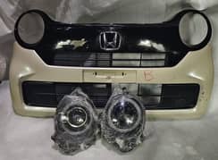 Honda N one 2021 JG3 front bumper,grill and lights