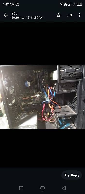 core i5 2nd gen with card R7 250 PC ma ak issues ha power supply 2