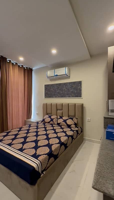 Studio Brand New Fully Furnished Flat Available For Rent In Sector F Ghaznavi Block Bahria Town Lahore 3