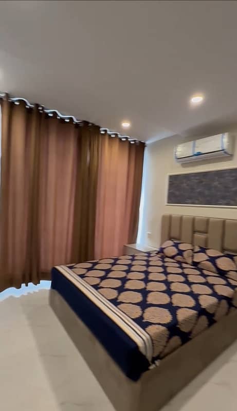 Studio Brand New Fully Furnished Flat Available For Rent In Sector F Ghaznavi Block Bahria Town Lahore 7