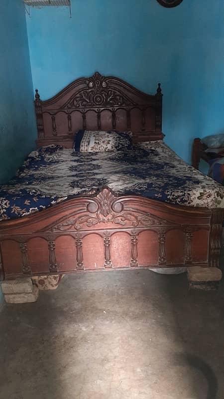 Double Bed For Sell 0