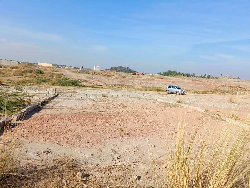 5 Marla plot for Chakri Road in Al Haram City Rawalpindi 2