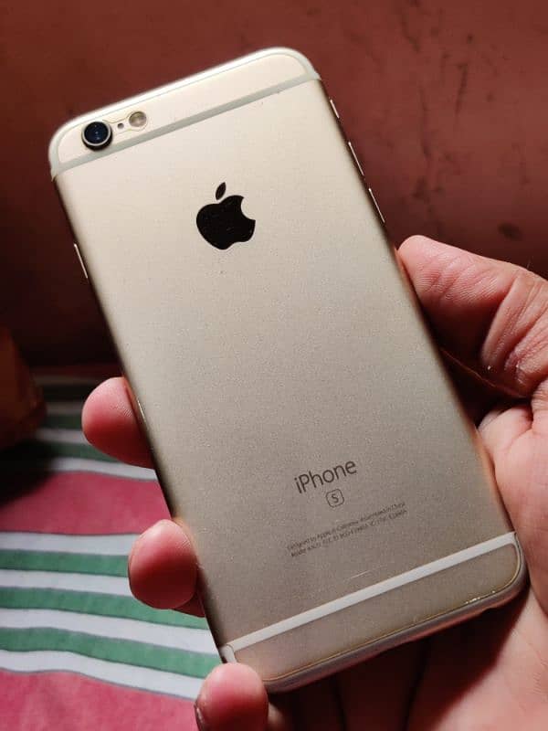 iphone 6s Gold Colour PTA Approved with Charger 32Gb 0