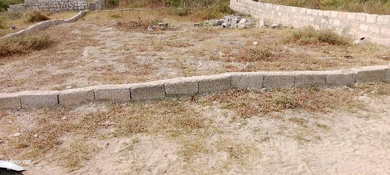 7 Marla plot for sale Chakri Road Gulshan e Kashmir 2