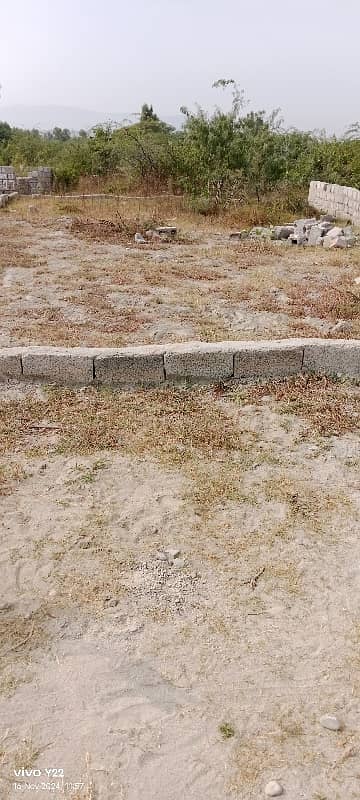 7 Marla plot for sale Chakri Road Gulshan e Kashmir 3