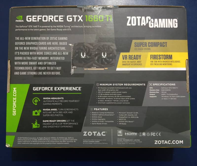 NVIDIA GeForce GTX 1660 Ti 1