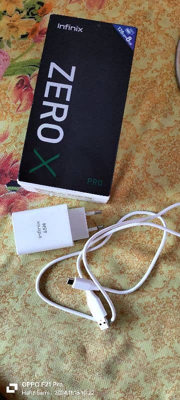 Infinix Zero X pro 8 128 full box 10/10 8