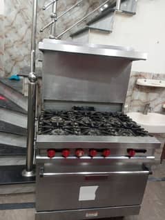 gas stove plus oven