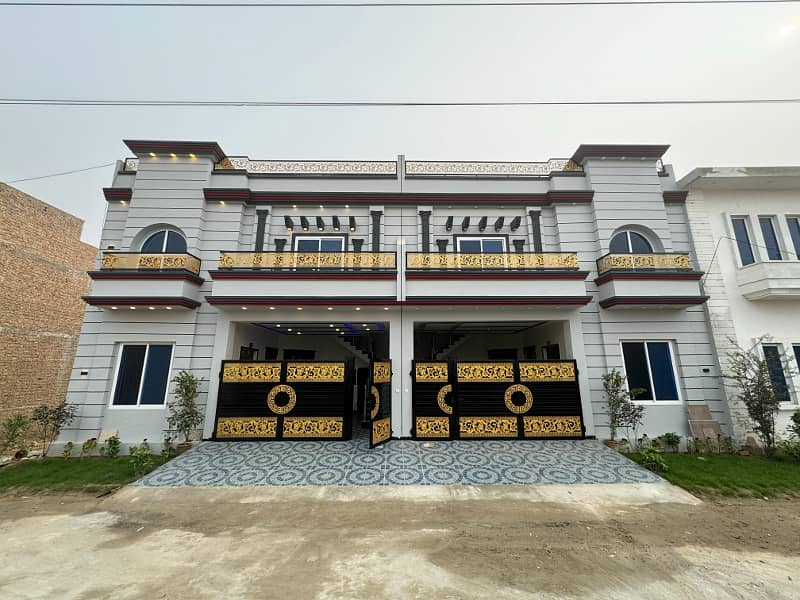 Al Raheem town Rafi qamar road New brand Spanish 5 marly proper double story house for sale 2