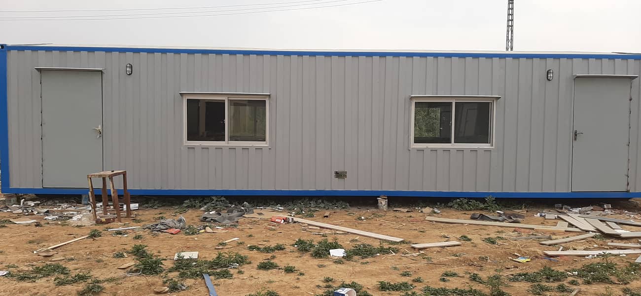 prefab double story building joint container office container portable 10