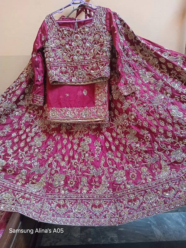 Bridal Lehnga | Barat Dress | Wedding Dress | Barat Lehnga for Sale 6