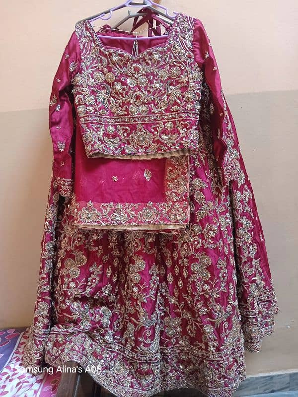 Bridal Lehnga | Barat Dress | Wedding Dress | Barat Lehnga for Sale 5