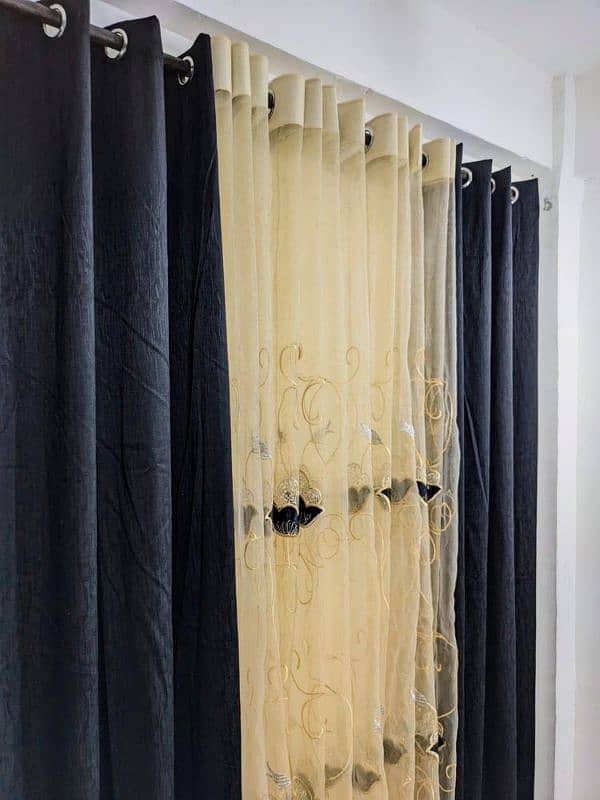 3 Pcs Set of Curtains 3