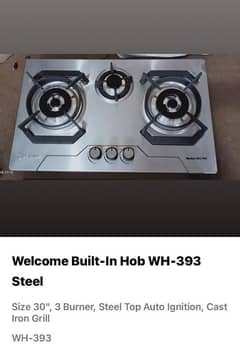 WELCOME HOBS MODEL. . . 393