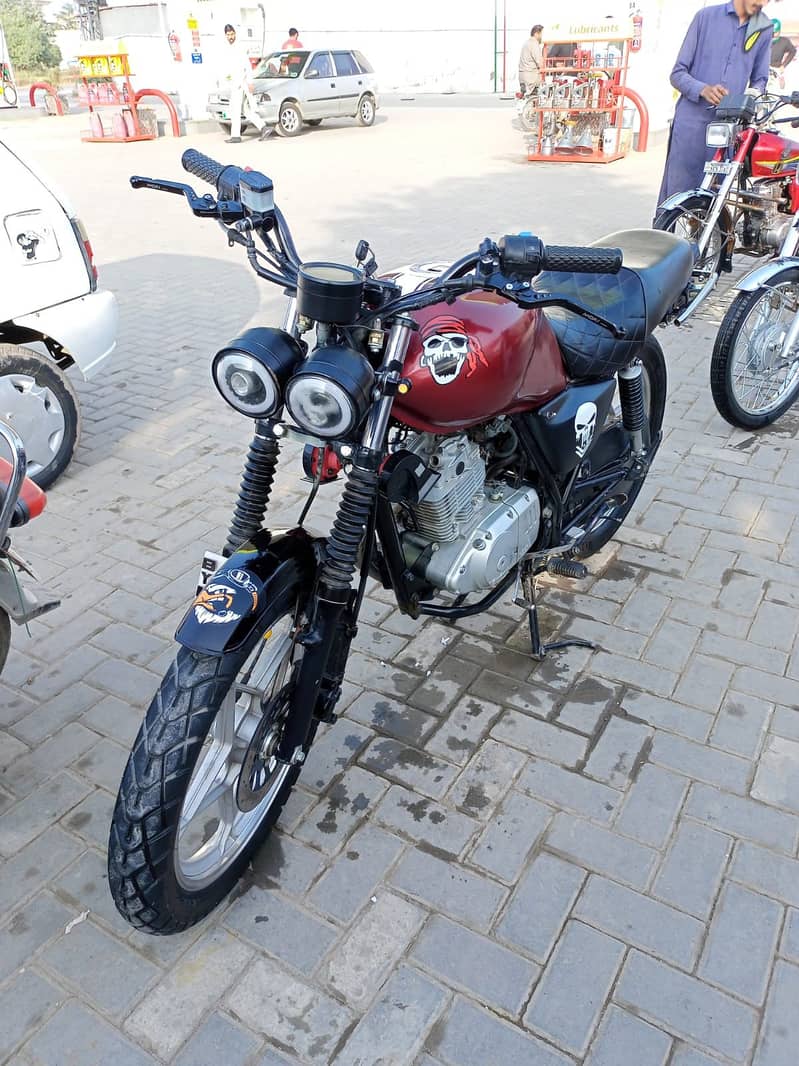 SUZUKI GS 150-SE Modified (2022) MODEL 4