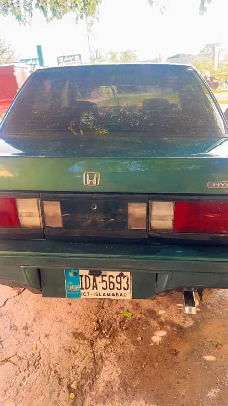 Honda Civic EXi 1984 1