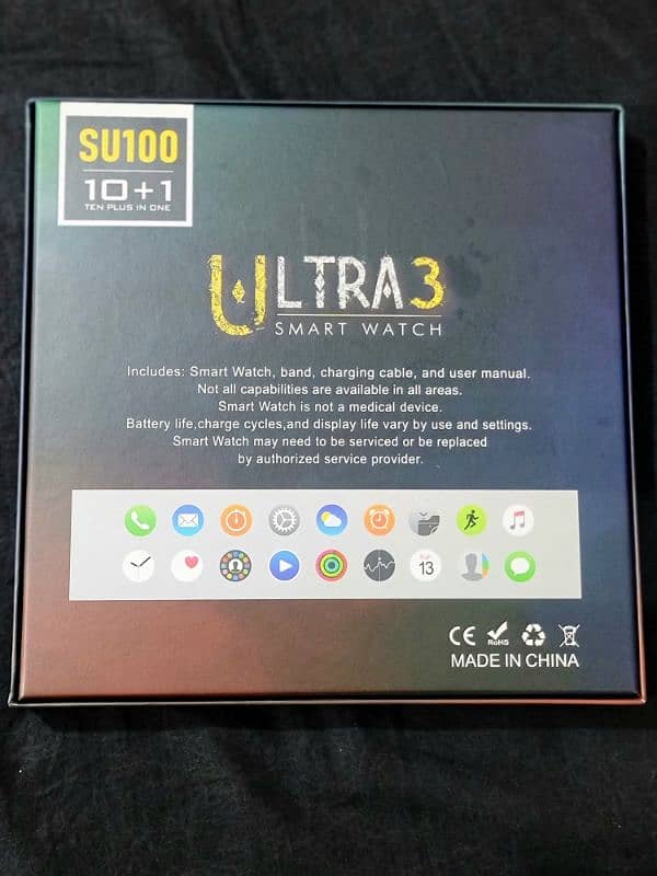 Smart Watch Ultra 3 (SU100 10+1) 3