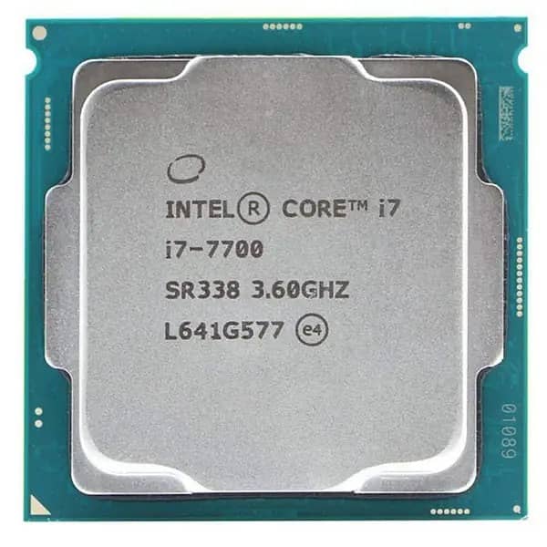 Processor Core i7 7th Gen 3.60 Ghz 0