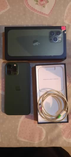 Iphone 13 Pro Max Jv (Sim Working) With Complete Box