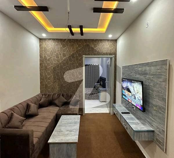 Fully Furnished Flat For Rent In Subhan Plaza At Block H3 Johar Town Near Emporium Mall Lahore 0