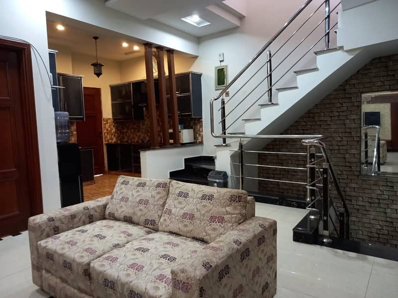 Room Furnished With Attached bath Johar Town 1