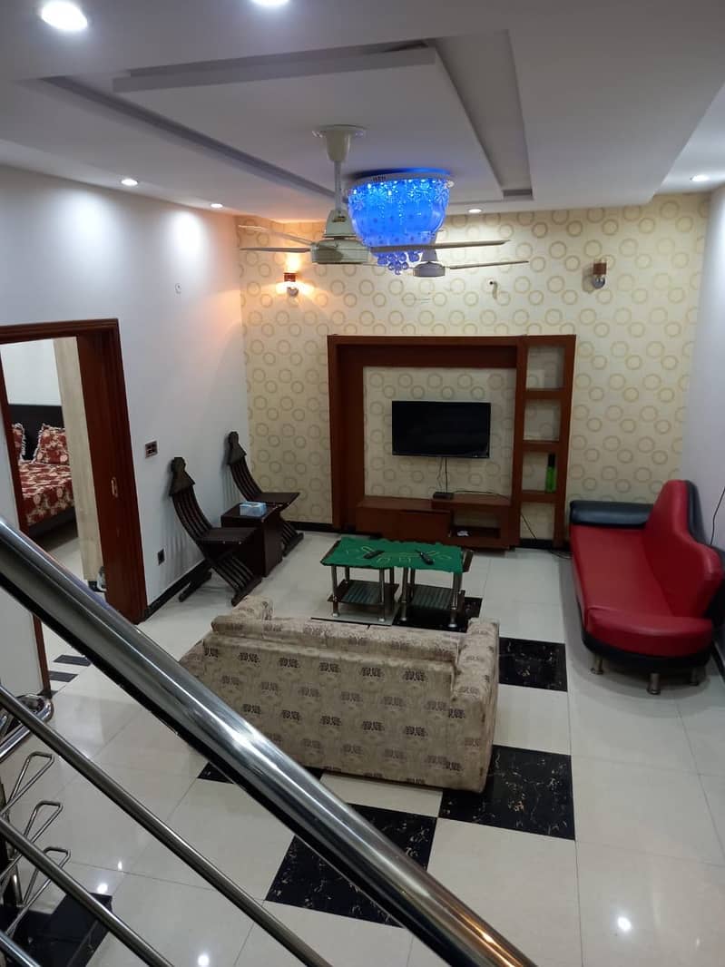 Room Furnished With Attached bath Johar Town 2