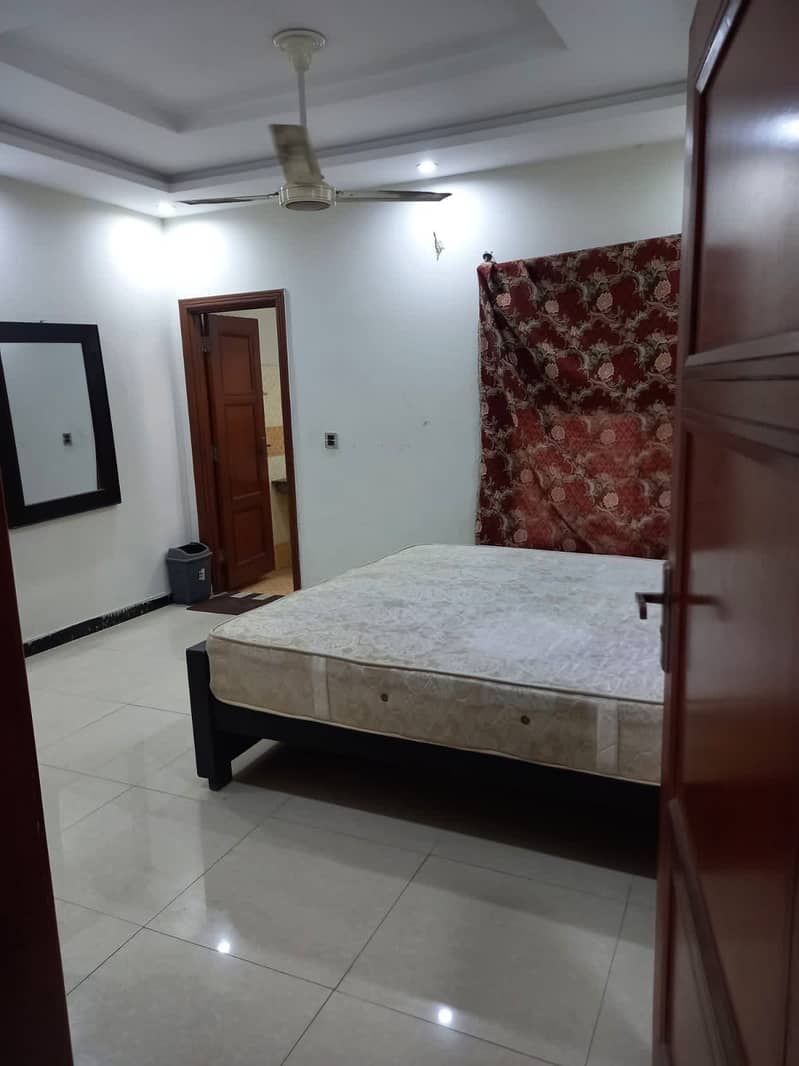 Room Furnished With Attached bath Johar Town 3