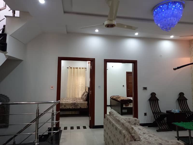 Room Furnished With Attached bath Johar Town 4