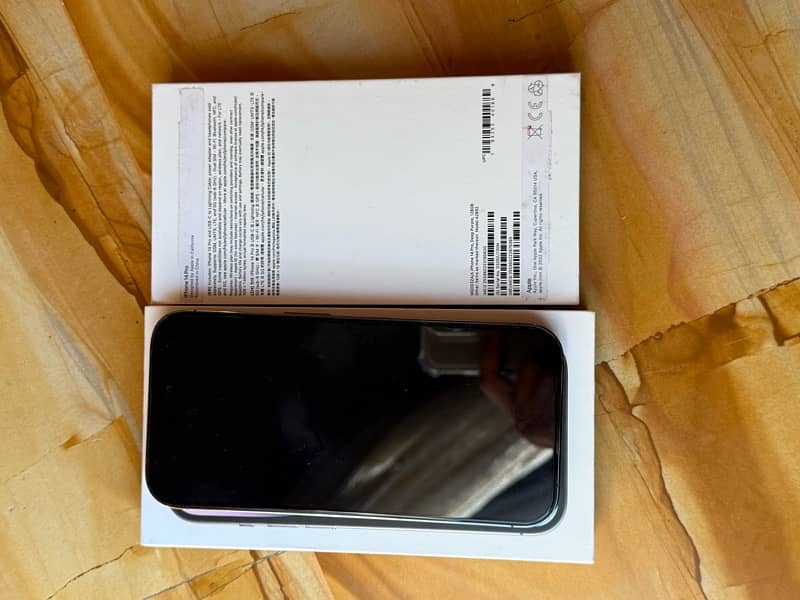 Deep purple 128gb iPhone 14 pro. PTA approved dual physical sim 1