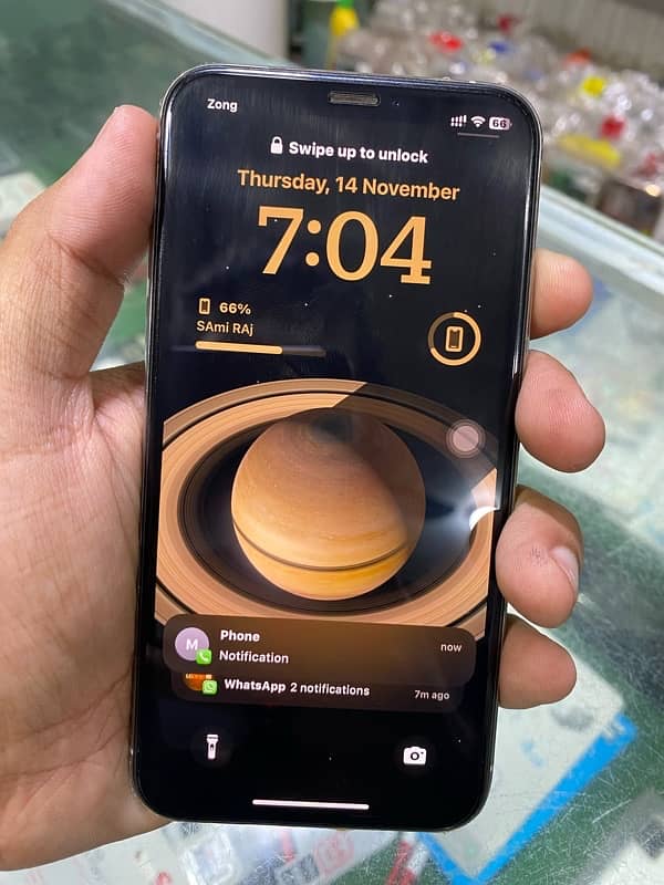 iphone xs dual pta approved 64 gb white colour only kit 0