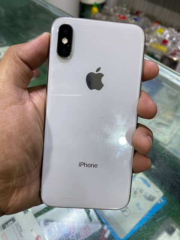 iphone xs dual pta approved 64 gb white colour only kit 1