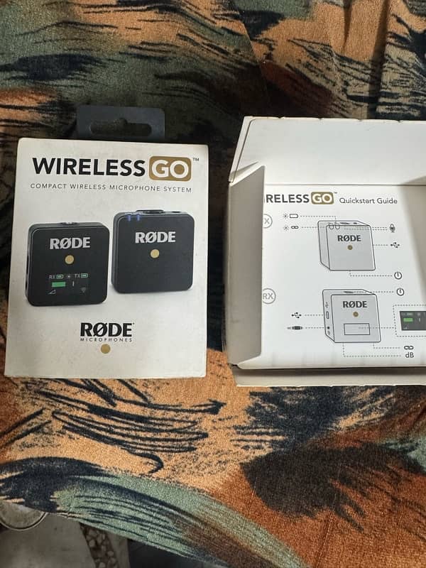 Rode Go wireless microphone 1 0